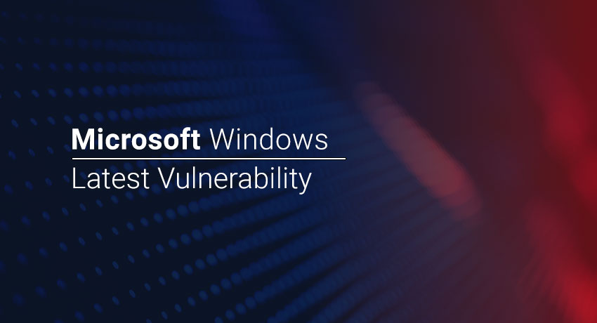Microsoft Windows Vulnerability Banner