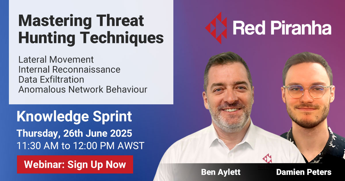 Knowledge Sprint - Scenario Based Threat Hunting 26th June 2025